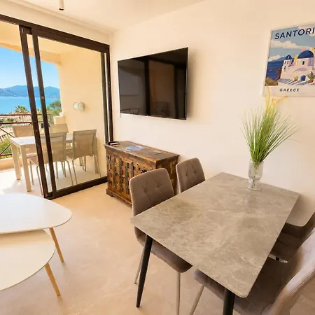 Apartament Francia T1bis, 4p, Parking, Terrasse Vue Mer, Piscine, Tennis Cannes
