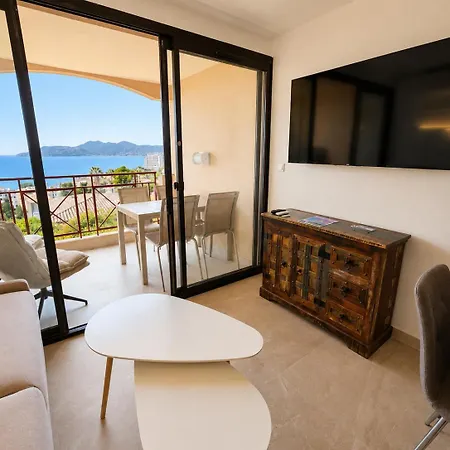 Francia T1bis, 4p, Parking, Terrasse Vue Mer, Piscine, Tennis Apartament *